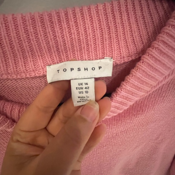 Topshop cropped sweater - Picture 2 of 3